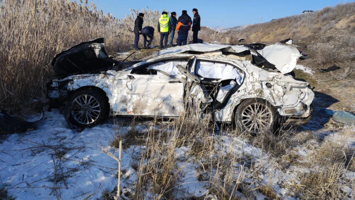 Жетісуда жол апатынан екі адам қаза тауып, екеуі жарақат алды