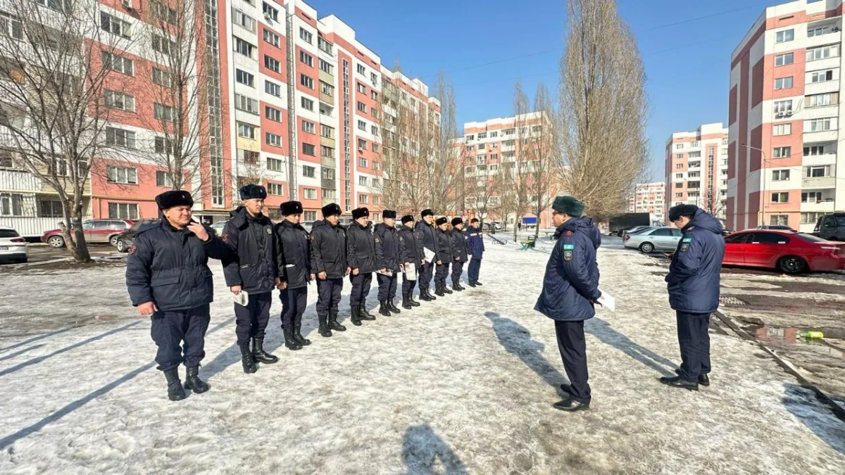 Алматыда ТЖМ құтқарушылары халық арасында профилактиканы күшейтті