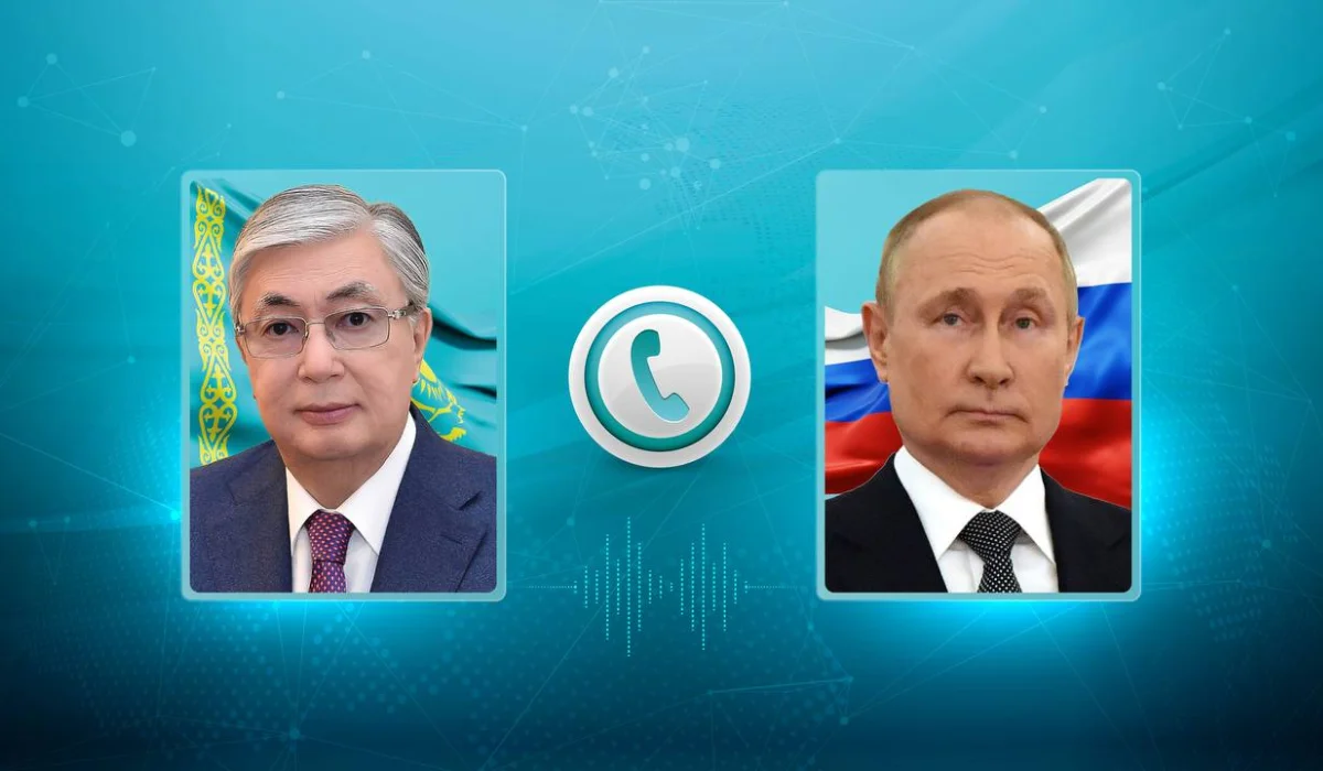 Тоқаев пен Путин телефон арқылы сөйлесті