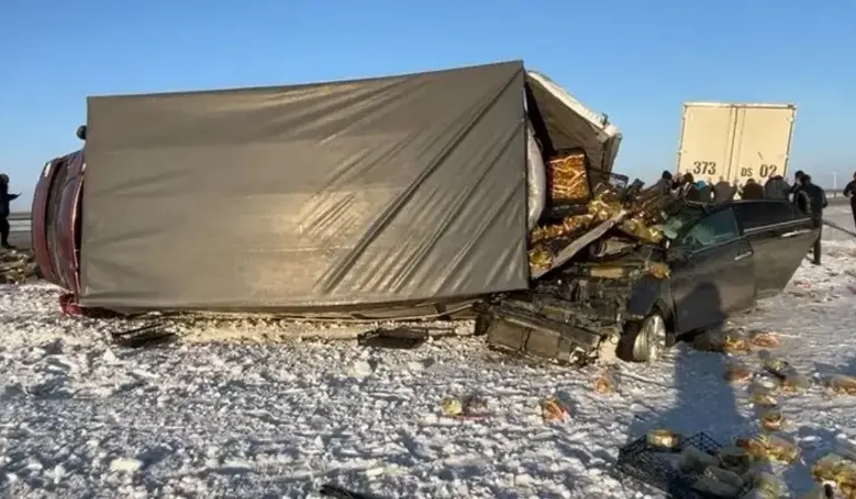 Ақмола облысында жантүршігерлік жол апаты болып, бір адам көз жұмды