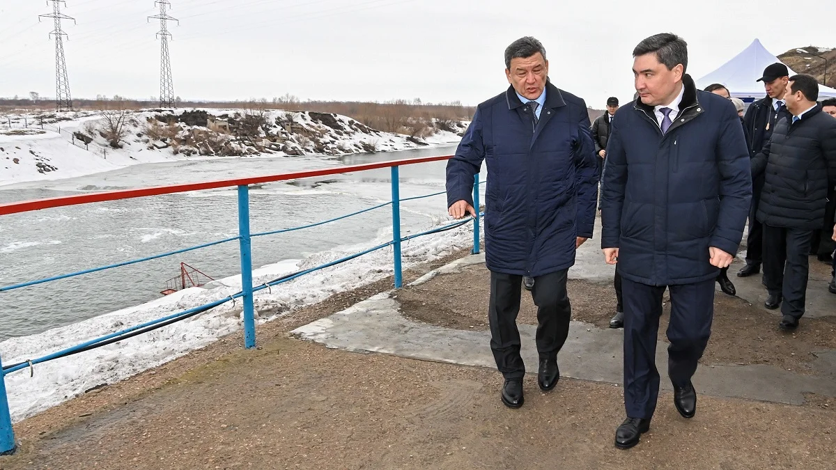 Үкімет басшысы СҚО-дағы Петропавл және Сергеев су торабының жағдайын тексерді
