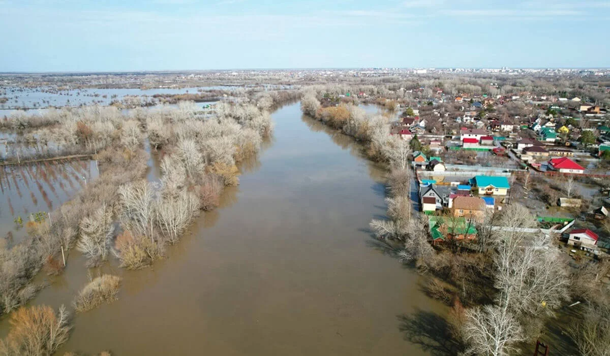 Жайық өзенінде су деңгейі төмендей бастады