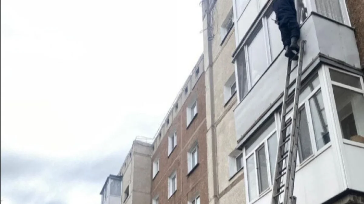 Ақмола облысында төтеншеліктер қарт адамды құтқарды
