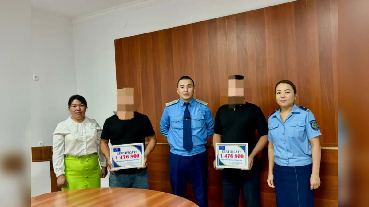 Қызылорда облысында есептегі екі сотталған қайтарымсыз грант ұтып алды