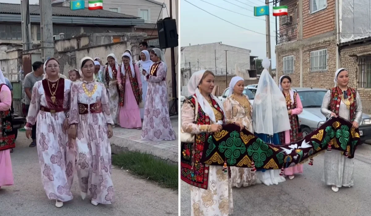 «Күйеу түсіру деген бар»: геолог ғалымның шөбересі Иран қазақтарының тойы қалай өтетінін айтып берді