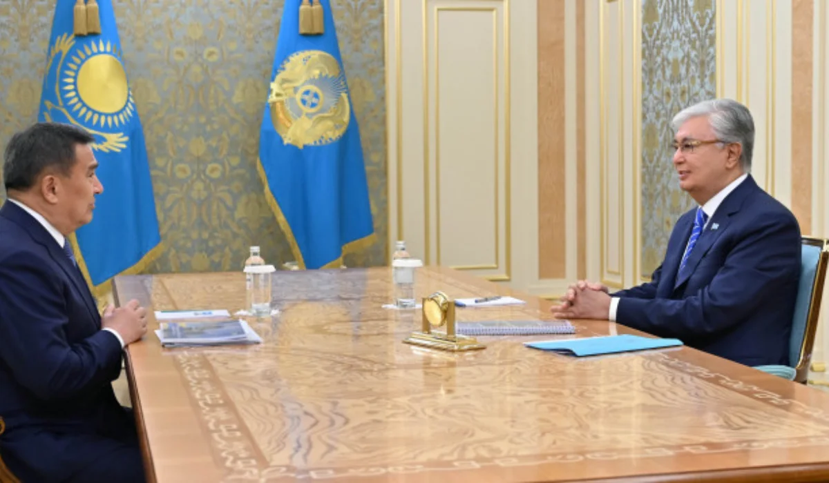 Мемлекет басшысы Ақмола облысының әкімі Марат Ахметжановты қабылдады