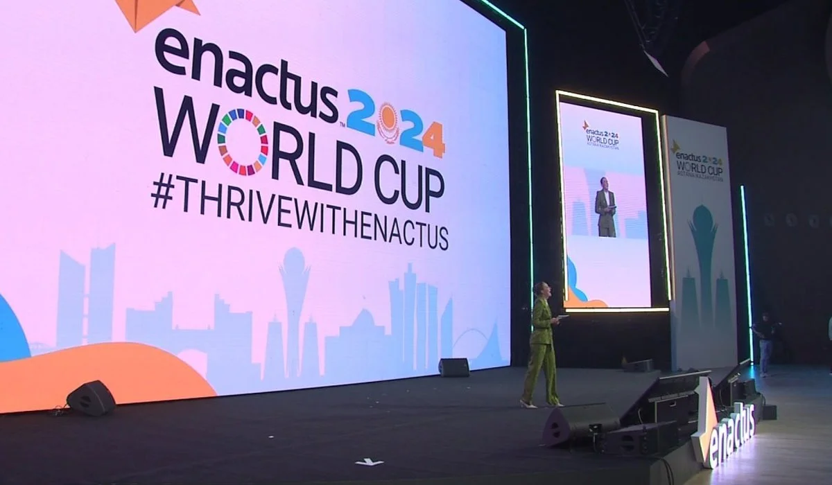 Астанада тұңғыш рет Enactus World Cup-2024 әлем чемпионаты өтті