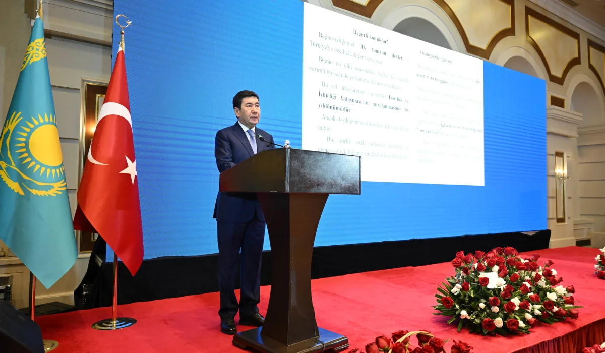 Мәжіліс төрағасы Түркияның Ұлттық күніне арналған салтанатты жиынға қатысты