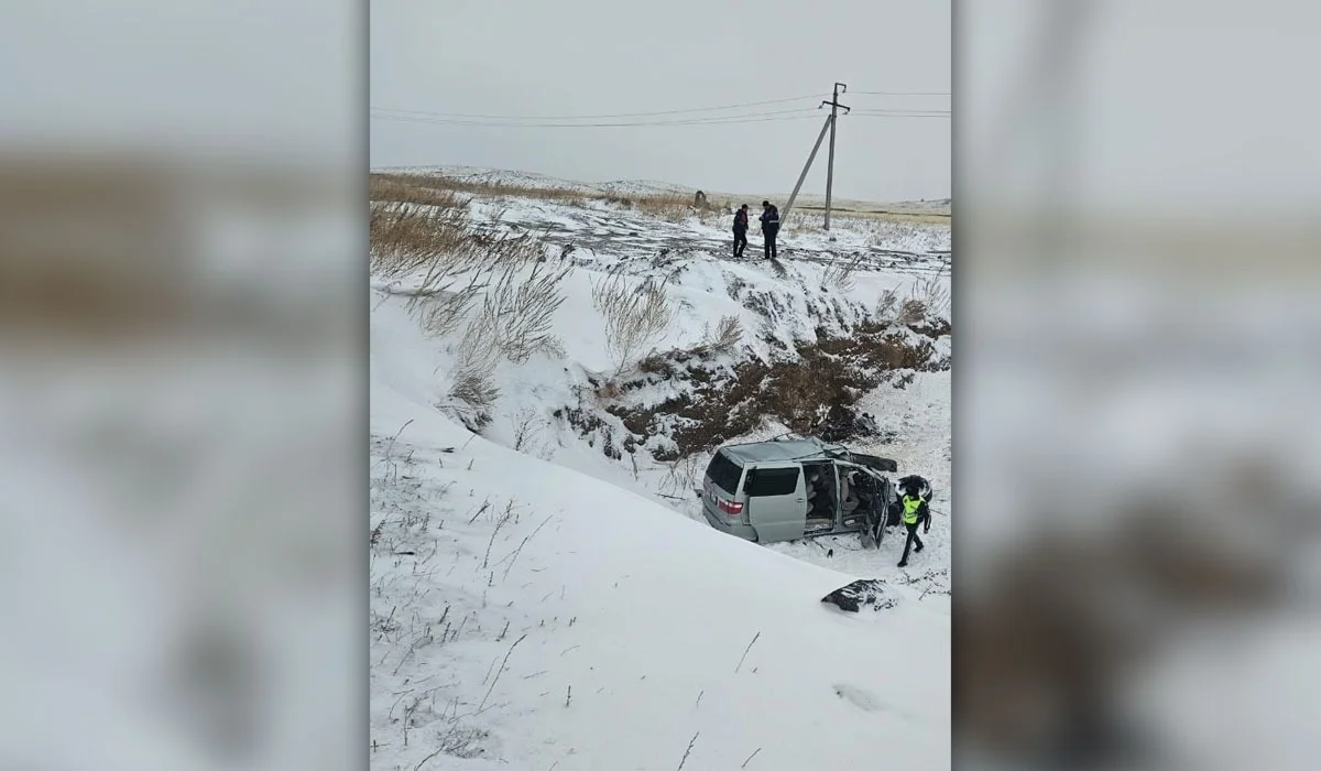 Қарағанды облысында жантүршігерлік жол апаты: 7 адам тіл тартпай кетті (ВИДЕО)