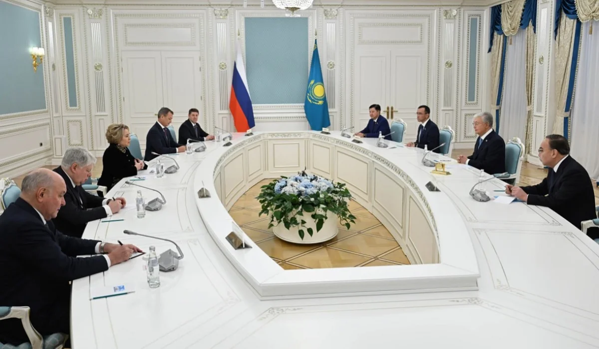 Тоқаев Ресейдің федерация кеңесінің төрағасымен кездесті