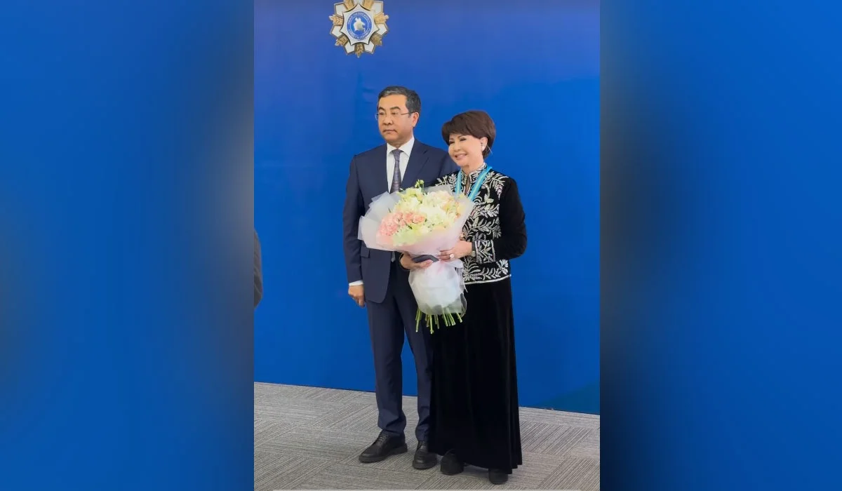 Роза Рымбаева жаңа атаққа ие болды