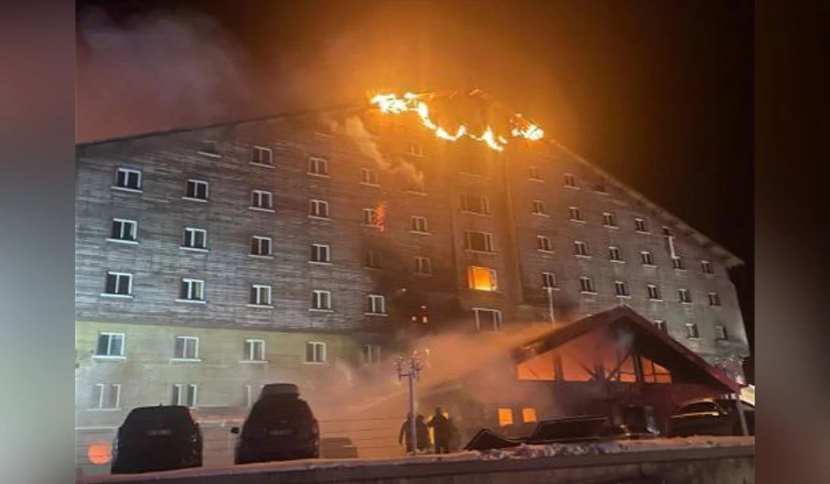 Демалыс кешеніндегі қонақ үйден өрт шығып, 6 адам қаза тапты (ВИДЕО)