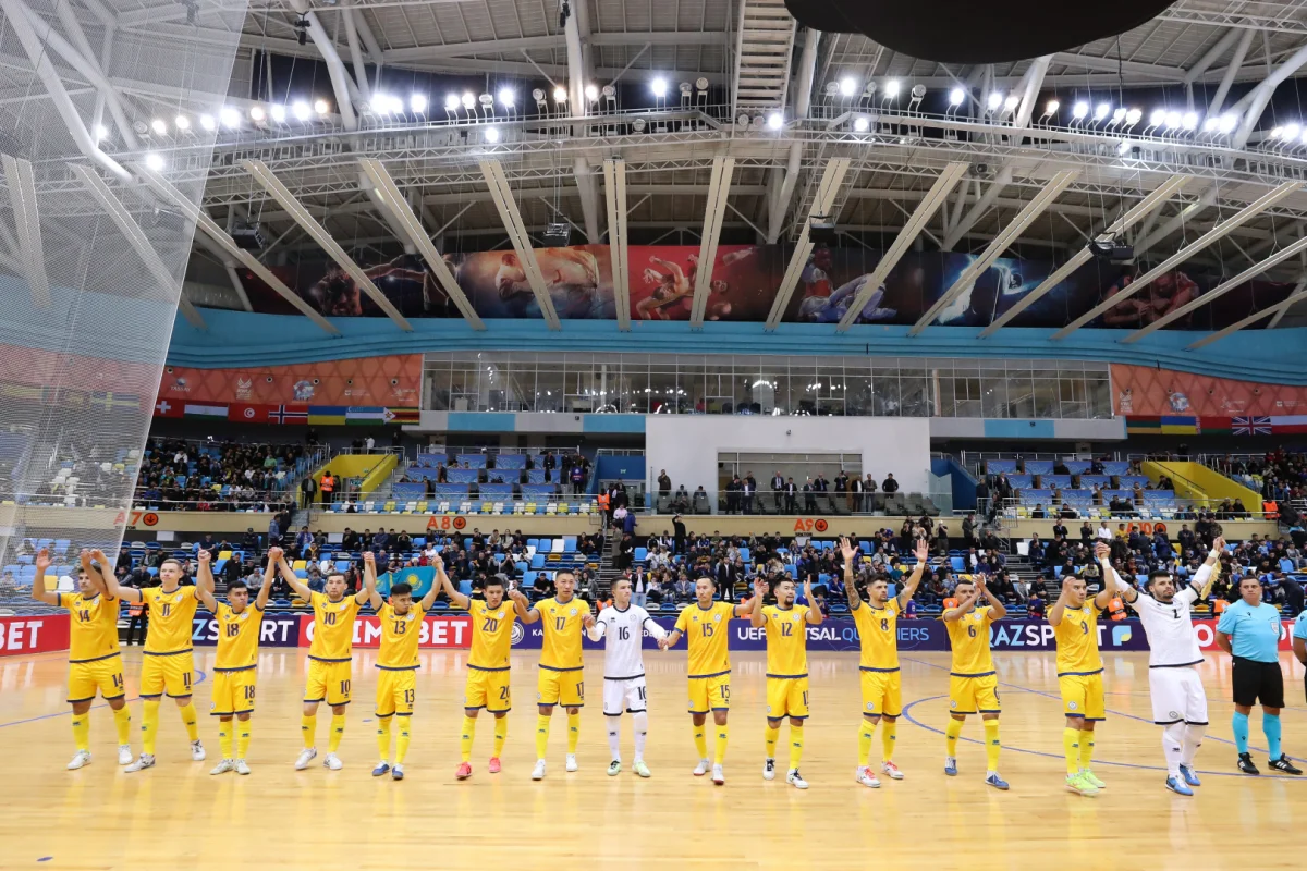 Қазақстан футзалдан Еуро-2026 іріктеу матчында Даниядан жеңіліп қалды