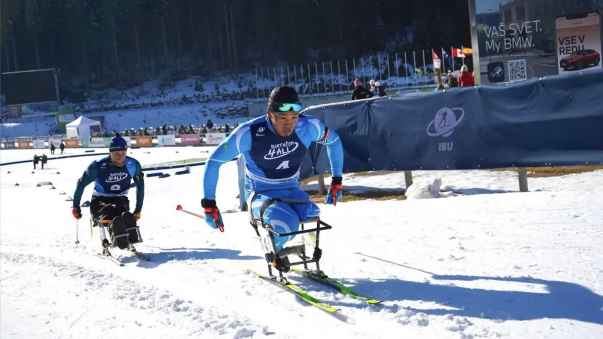 Қазақстандық спортшы пара биатлоннан әлем чемпионы атанды (ВИДЕО)