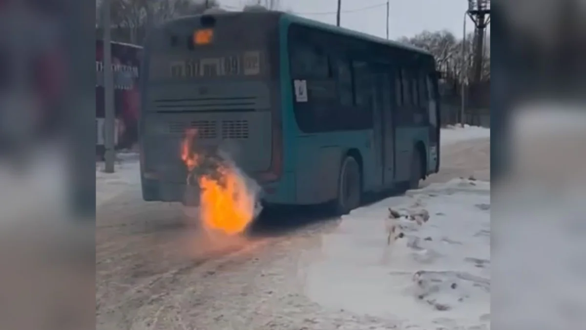 «Отты түтін шыққан»: Қарғандыда қоғамдық көлік жұртты шошытты