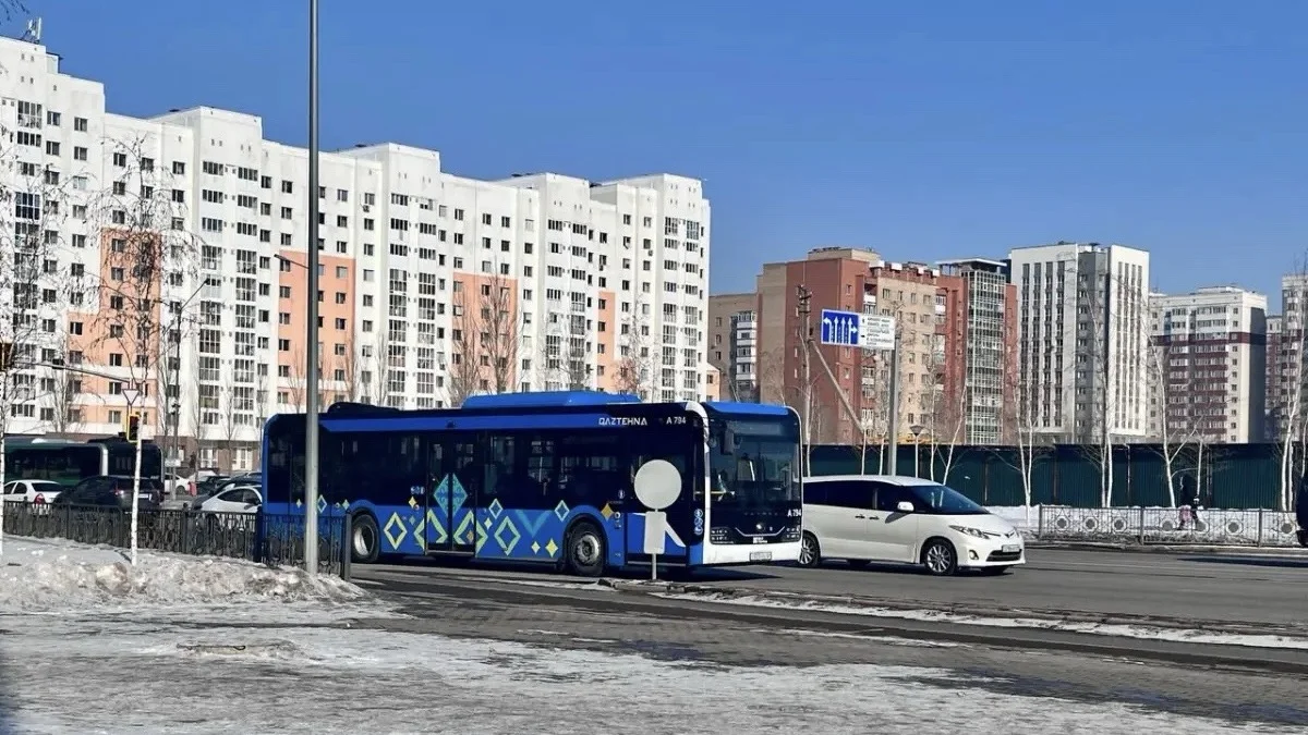 Астанада бірнеше автобустың қозғалыс бағыты өзгерді