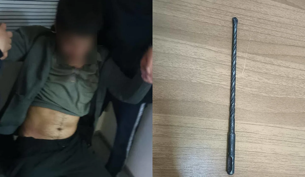 Астанада қолына үшкір зат ұстаған ер адам жасөспірімдердің соңынан қуды