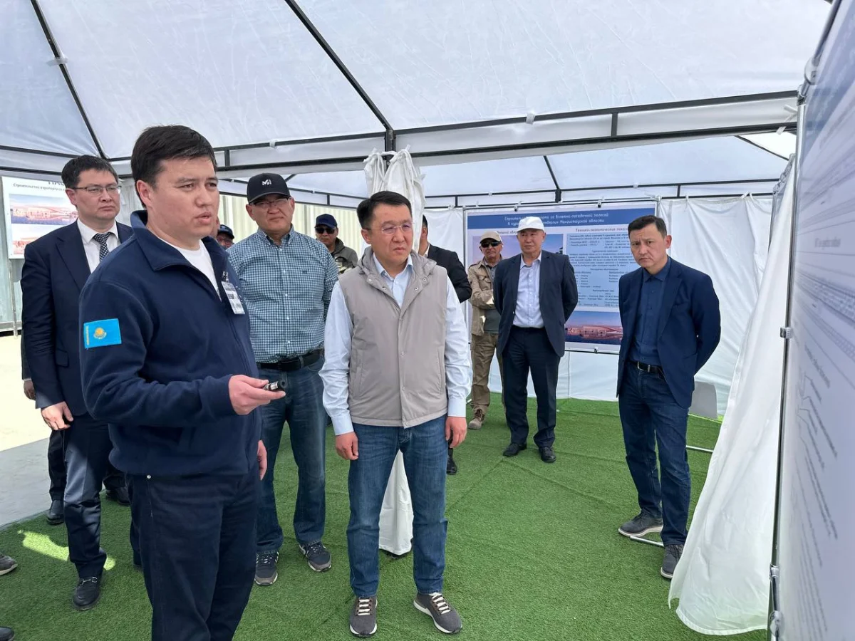 Кендірлі әуежайының құрылыс жұмыстары екі ауысымда жүріп жатыр