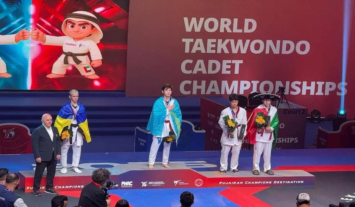 Қазақстандық таэквондошы әлем чемпионы атанды