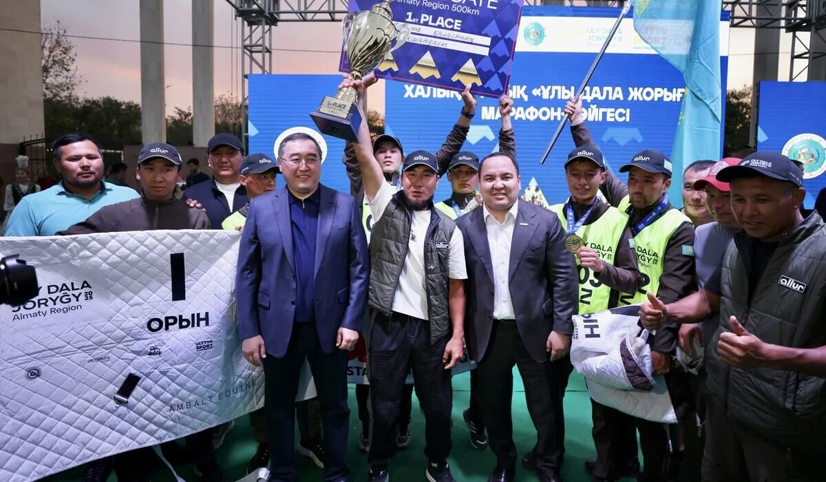 Ұлы Жеңістің 80 жылдығы: «AMANAT» партиясының қолдауымен «Ұлы дала жорығы» марафон-бәйгесі ұйымдастырылды