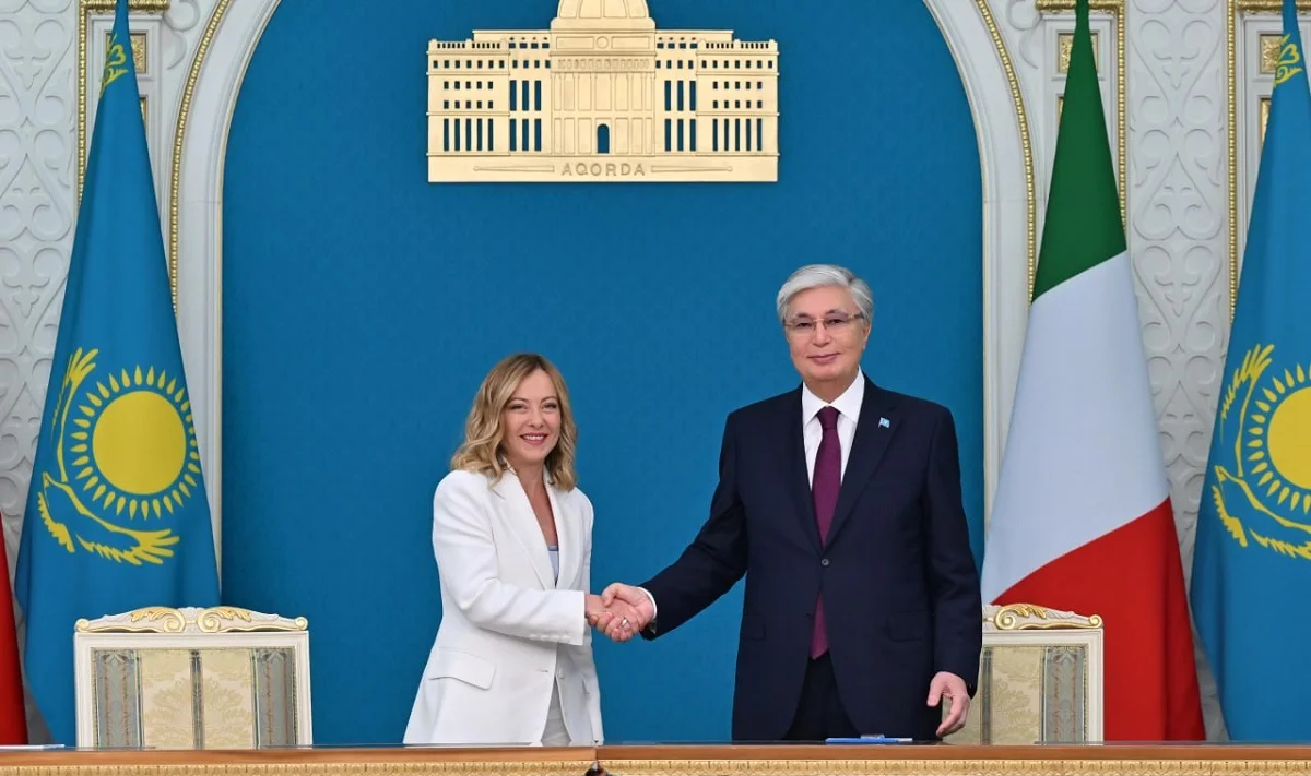 Тоқаев пен Мелони бірнеше маңызды келісімге қол қойды