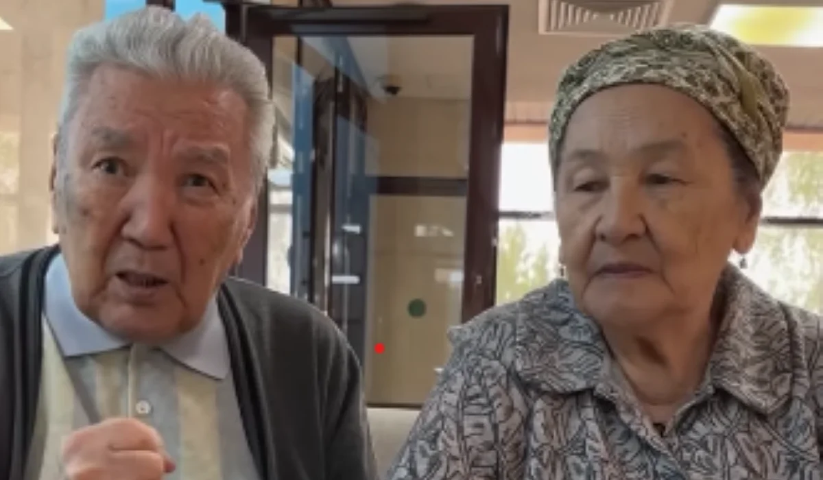 «Бетінен сүйемін»: 90-нан асқан ата мен әженің әзілі желіде хит болды (ВИДЕО)
