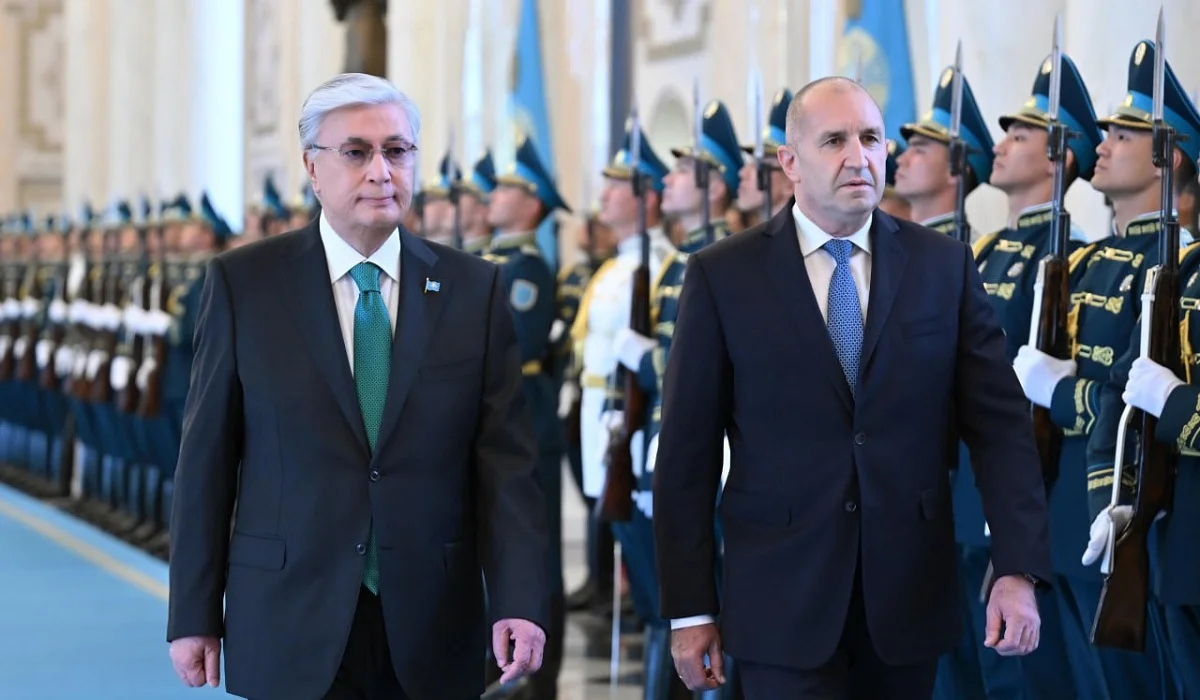 Болгария президенті Астанаға ресми сапармен келді