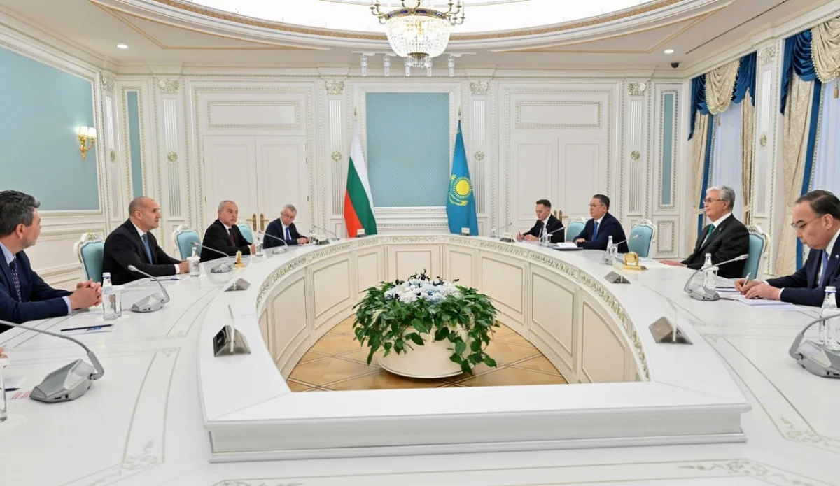 Тоқаев Болгария президентімен келіссөз жүргізді