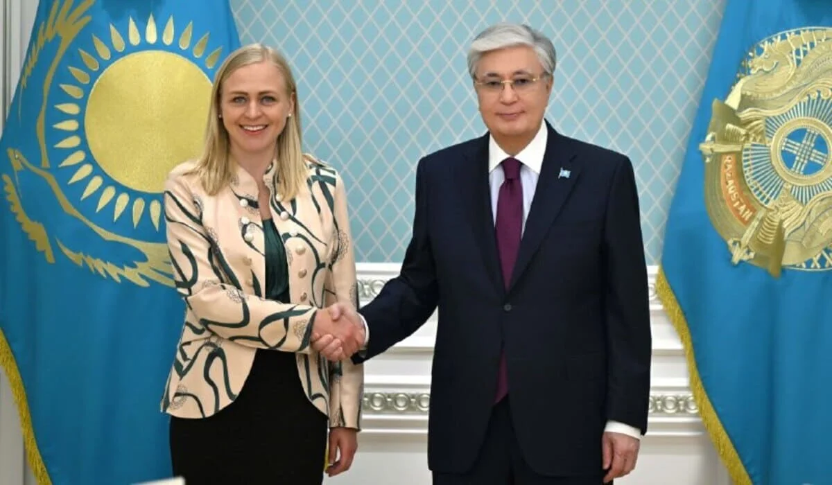 Тоқаев ЕҚЫҰ-ның іс басындағы төрағасы Элина Валтоненді қабылдады
