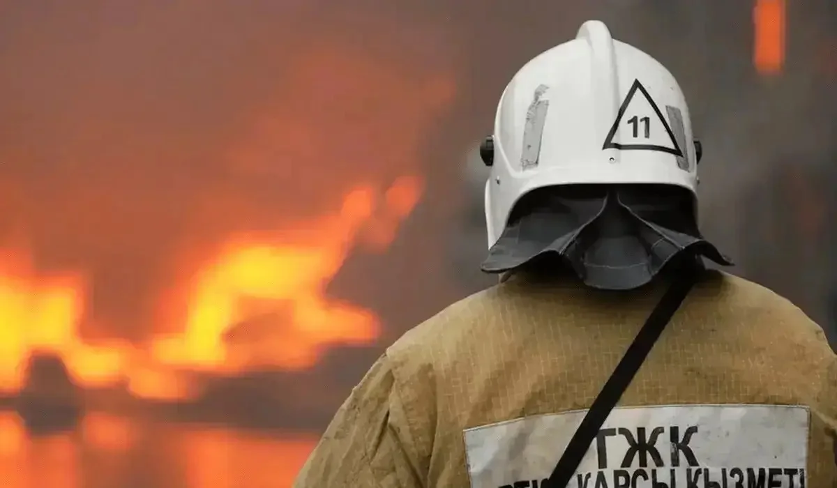 Атырау қаласының іргесінде «Ақ Жайық» қорығы өртеніп жатыр