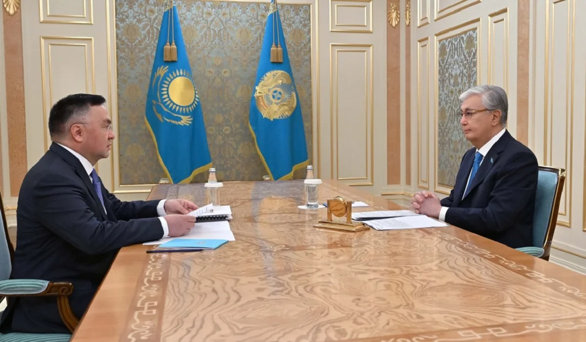 Президент Жоғарғы сот төрағасын қабылдады