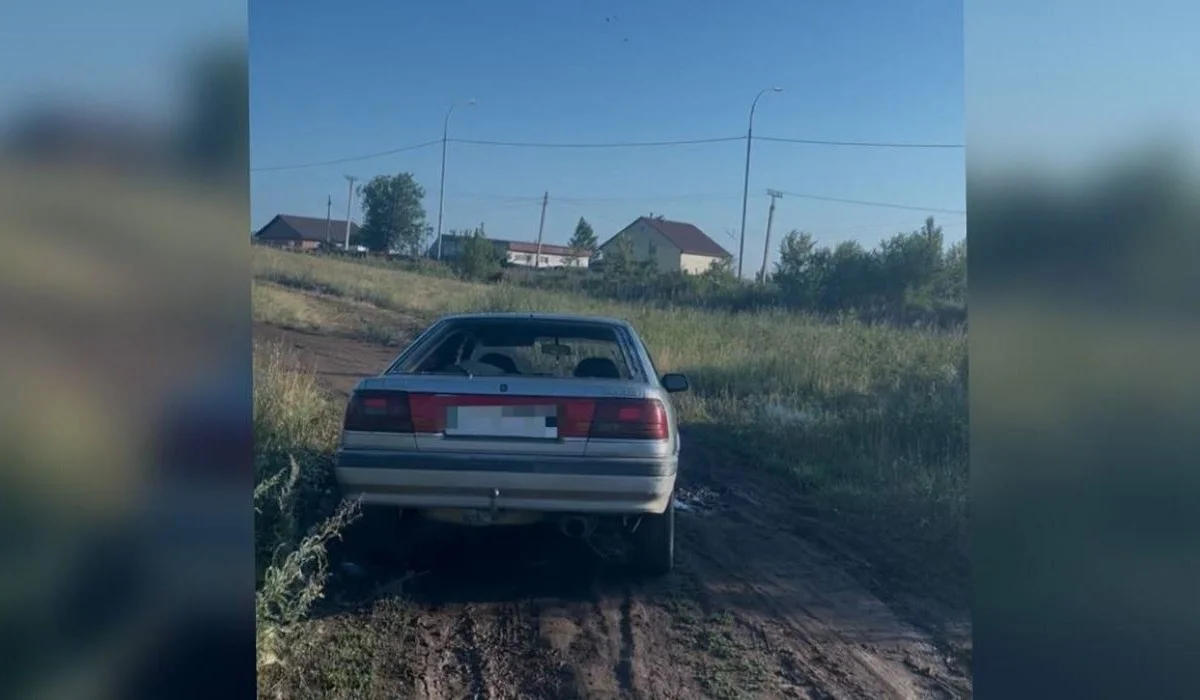 Көкшетауда мас адам өзгенің көлігін айдап кетті