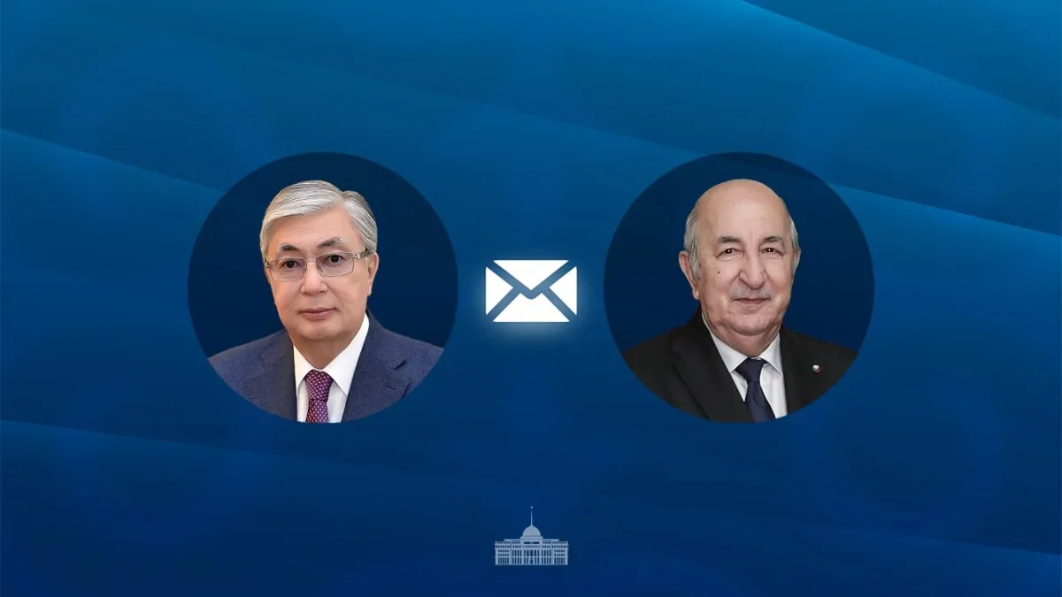 Тоқаев Алжир президентін Тәуелсіздік күнімен құттықтады