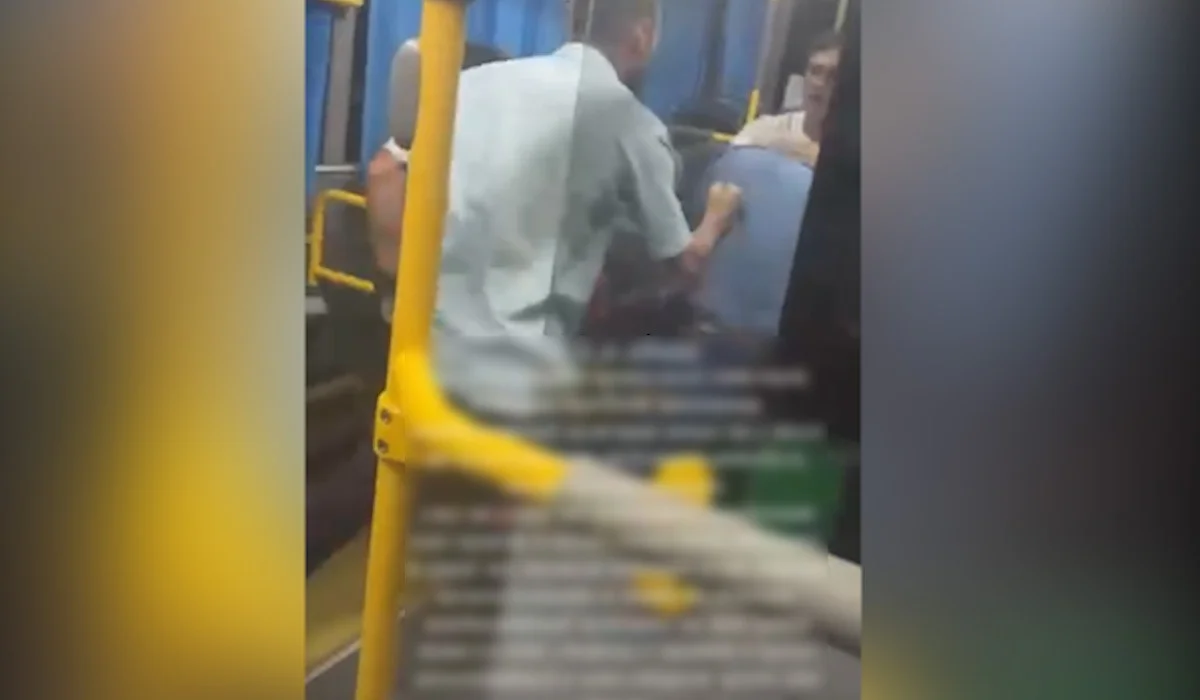 Алматыда ер адам автобуста зейнеткерді аяусыз соққыға жықты