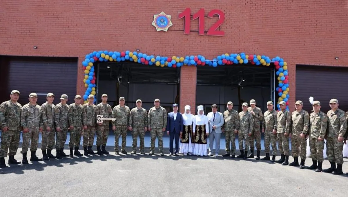 БҚО-да 30 елді мекенге қызмет көрсететін өрт сөндіру депосы ашылды