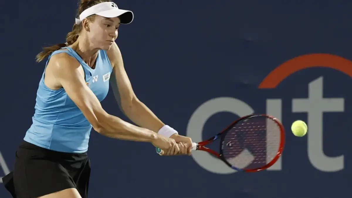 Елена Рыбакина WTA 500 турнирінің жартылай финалына шықты
