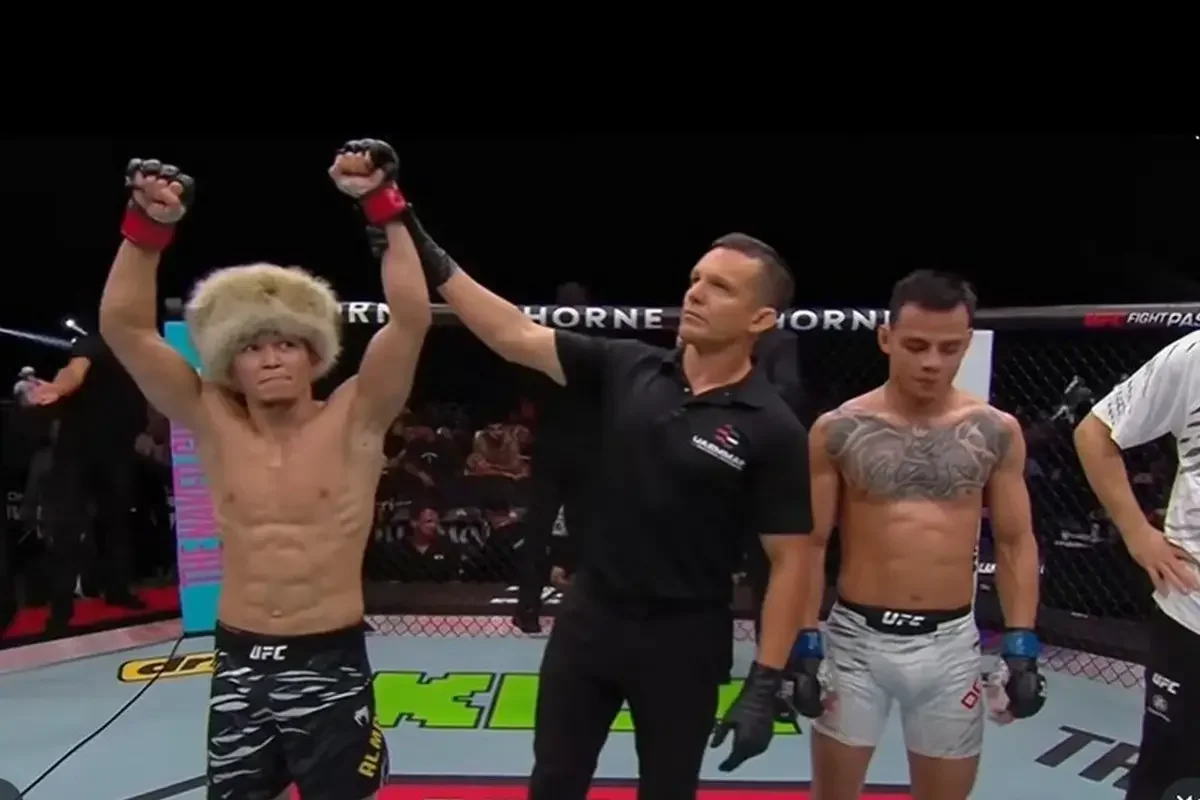 Асу Алмабаев UFC турниріндегі бесінші жеңісіне қол жеткізді