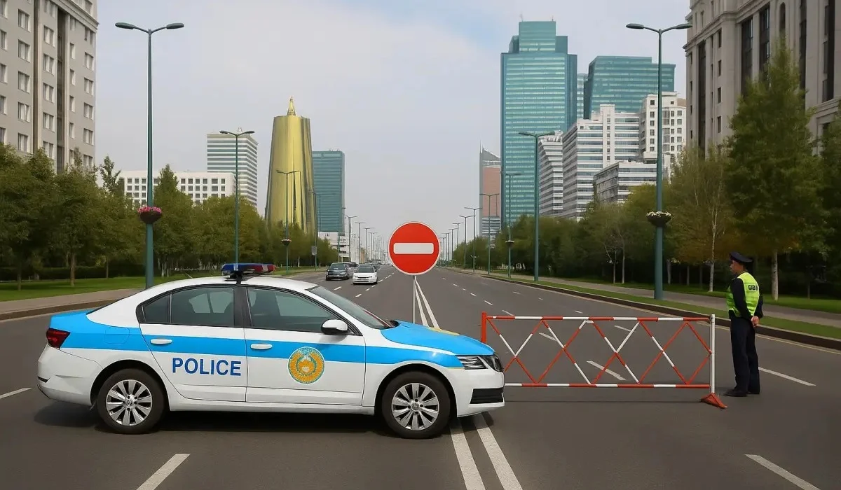 Астанада жексенбі күні таңертең бірқатар көше жабылады