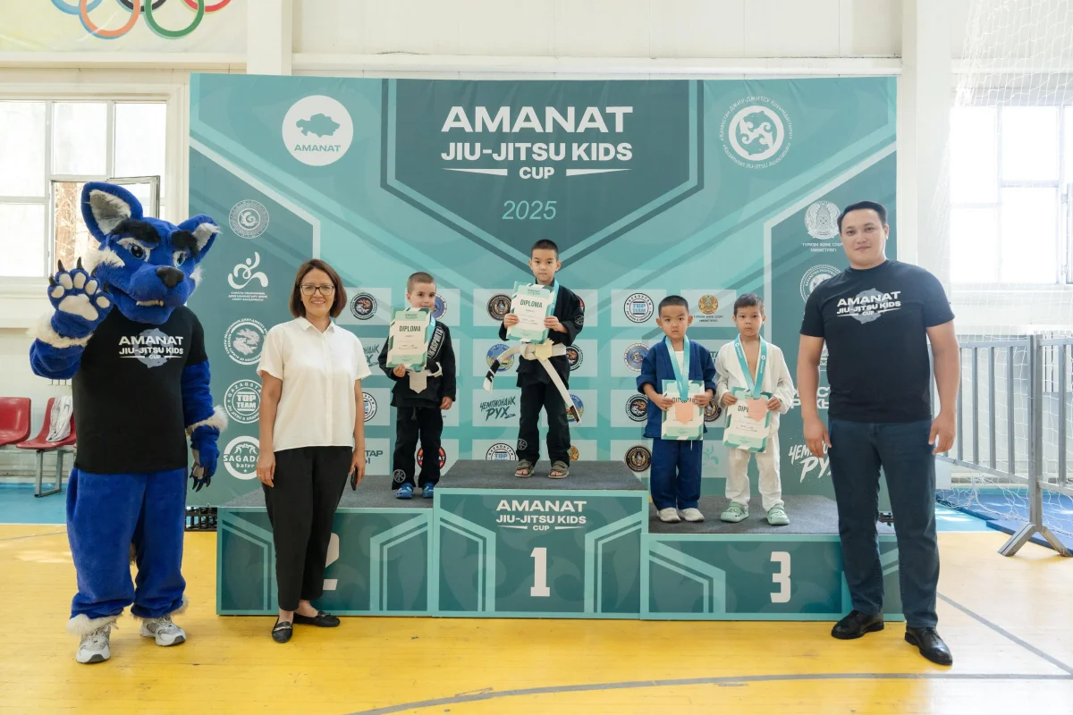 AMANAT CUP: Алматы облысында джиу-джитсудан халықаралық балалар турнирі өтті