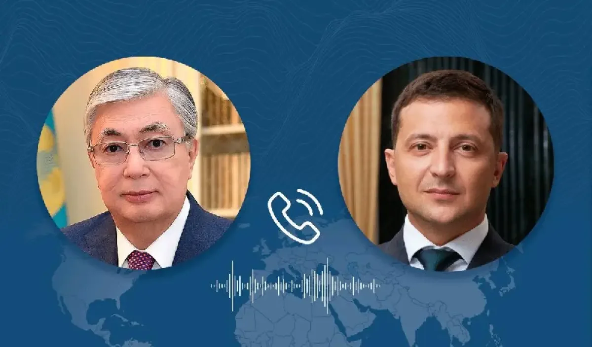 Тоқаев Украина президенті Владимир Зеленскиймен телефон арқылы сөйлесті