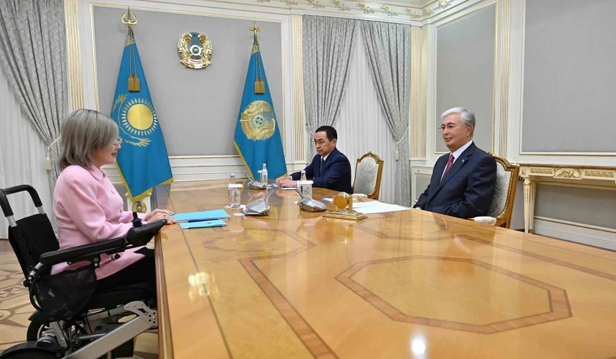 Тоқаев Адам құқықтары жөніндегі уәкілдің Астана қаласы бойынша өкілін қабылдады