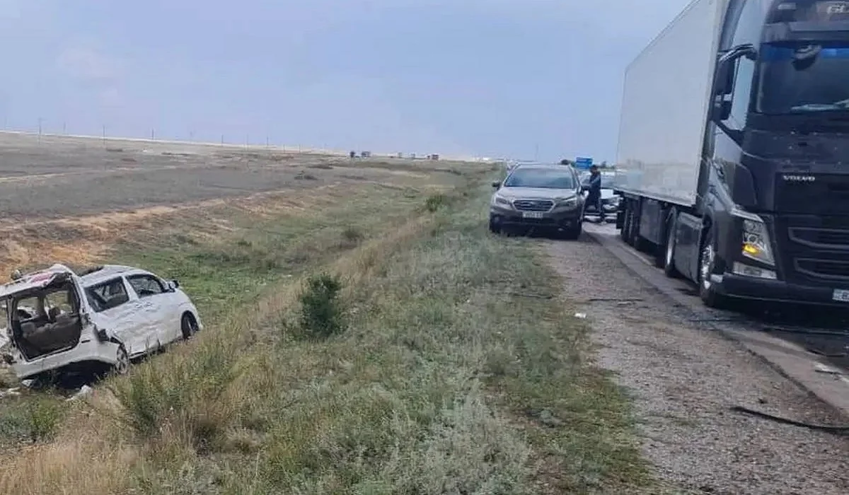 Ақтөбе облысында жантүршігерлік жол апатынан 4 адам көз жұмды