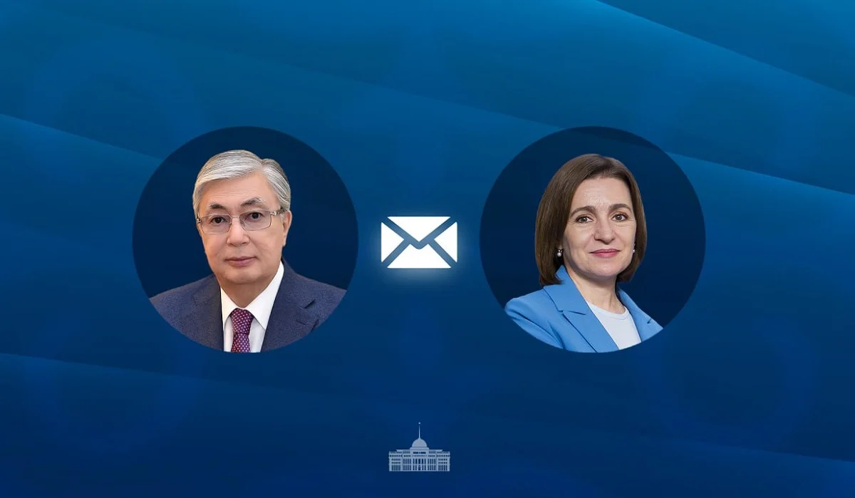 Тоқаев Молдова халқын Тәуелсіздік күні мерекесімен құттықтады