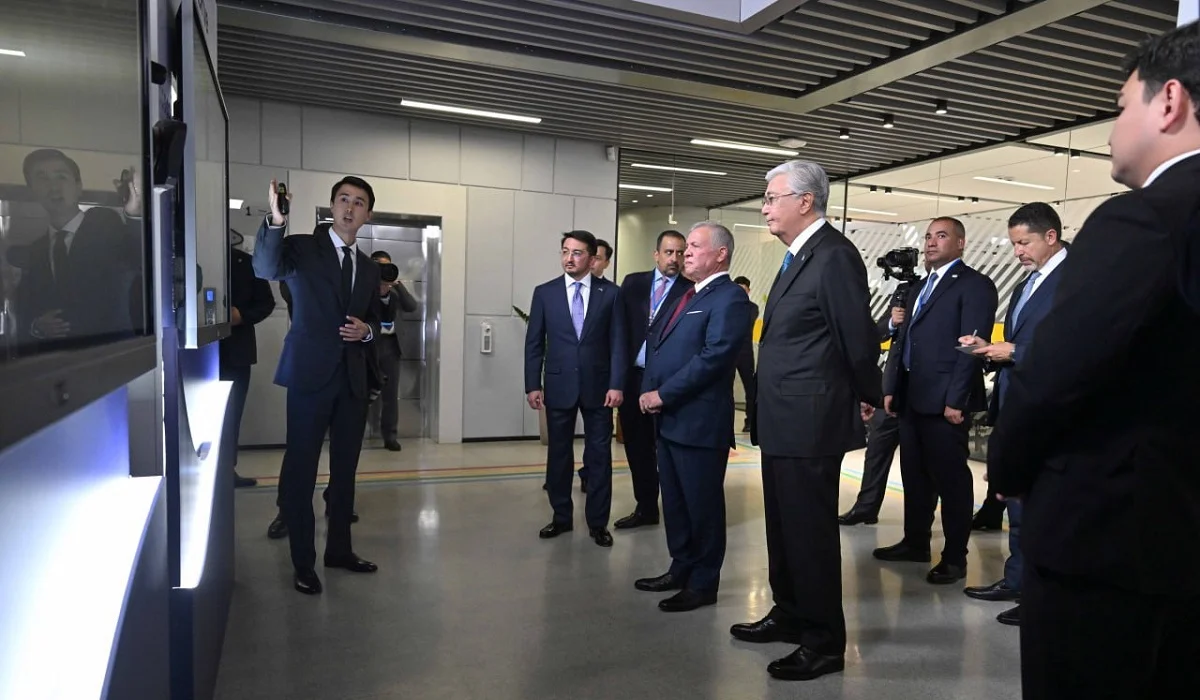 Тоқаев пен Иордания королі Astana Hub халықаралық кластерін аралап шықты