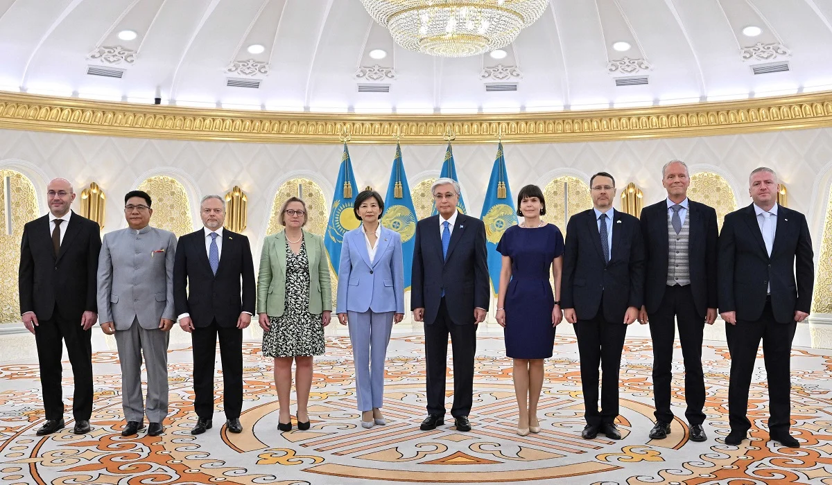 Тоқаев бірқатар мемлекеттің елшілерінен сенім грамоталарын қабылдады