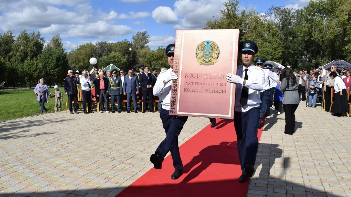Мағжан Жұмабаев ауданында Конституция күні кең көлемде аталып өтті