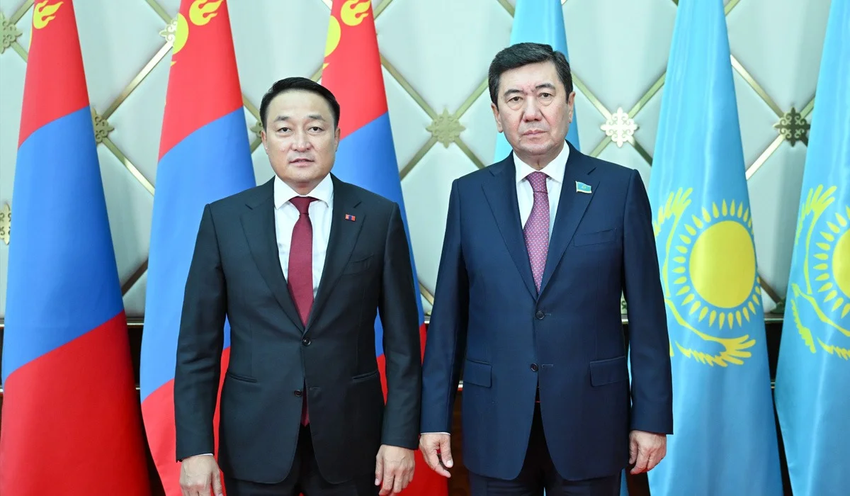 Моңғолияның Ұлы Мемлекеттік Хуралының төрағасы Қазақстанға ресми сапармен келді