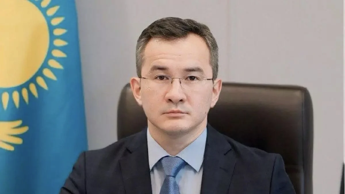 Ержан Нұрлыбаев денсаулық сақтау вице-министрі қызметінен босатылды
