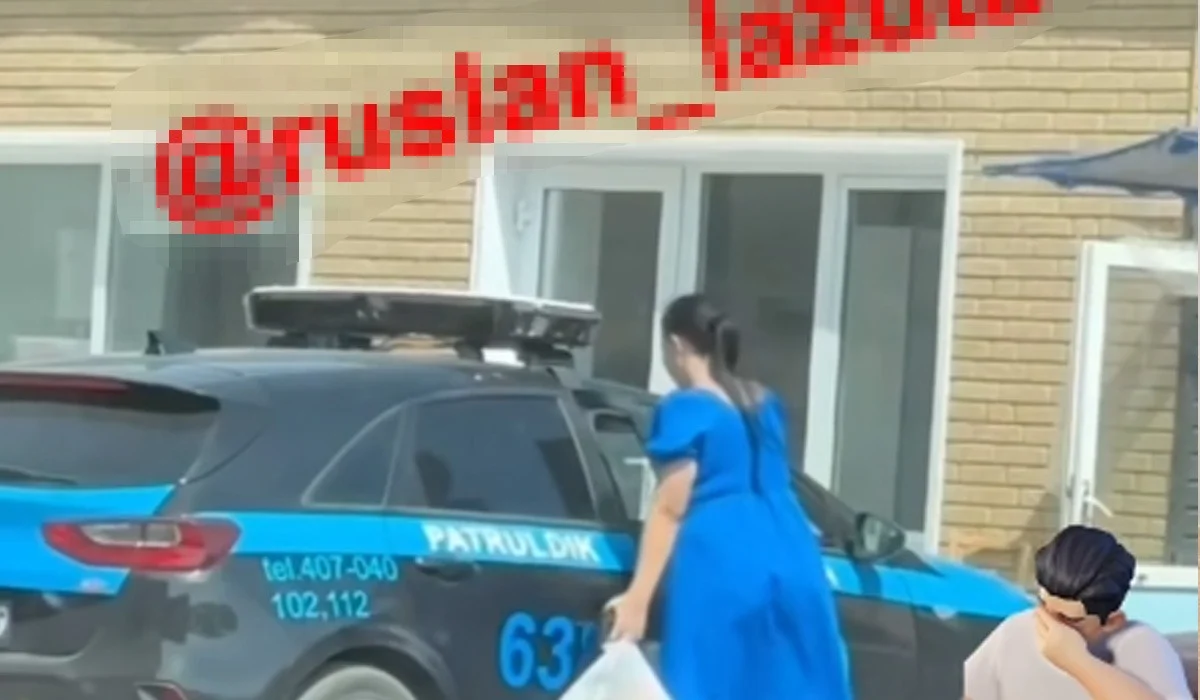 «Әйеліне қолғабыс етті»: Балқашта қызметтік көлігіне азық-түлік артқан полицейге қатысты тың ақпарат шықты (ВИДЕО)