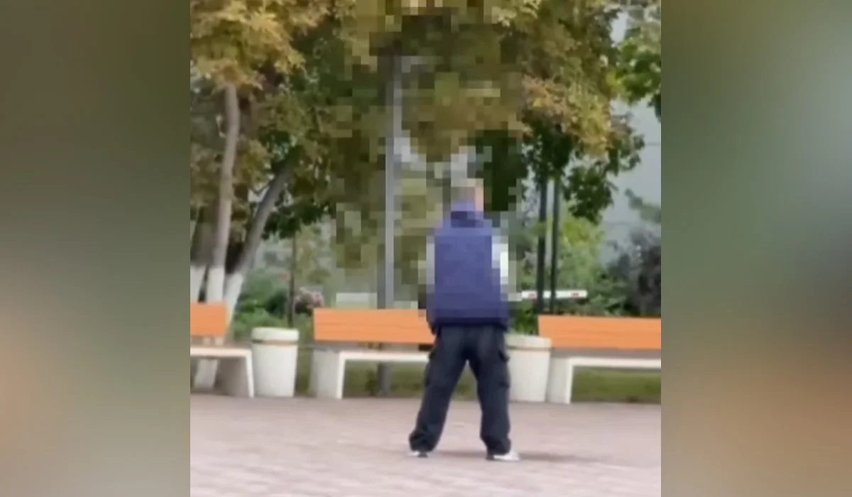 Павлодарда дардай екі еркектің жұрттың көз алдында дәрет сындырған видеосы тарады